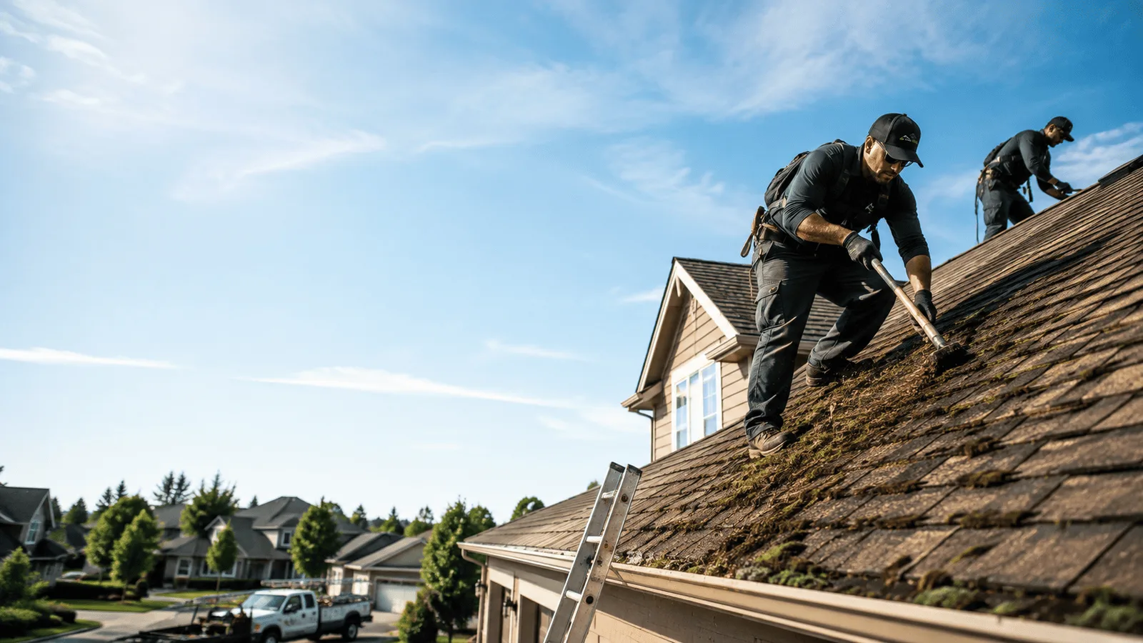 Roof Moss Removal in Viola, WI near me